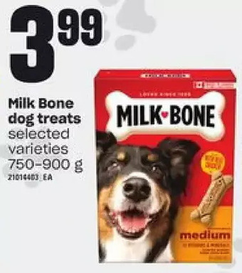 Independent Grocer Milk bone dog treats offer