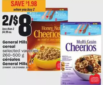 Independent Grocer General mills cereal offer