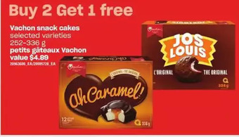 Independent Grocer Vachon snack cakes offer