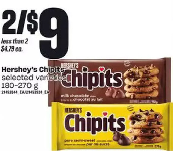Independent Grocer Hershey's chipits offer
