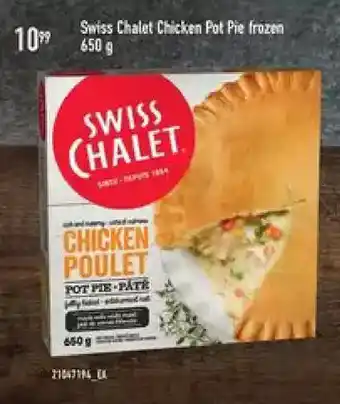 Independent Grocer Swiss chalet chicken pot pie frozen offer