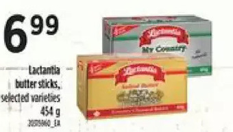 Independent Grocer Lactantia butter sticks offer