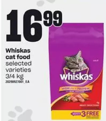 Loblaws Whiskas cat food offer