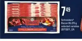 Loblaws Schneiders bacon offer