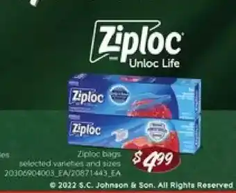 Loblaws Ziplock bags offer