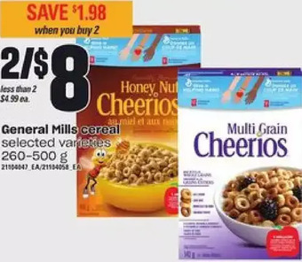 Loblaws General mills cereal offer