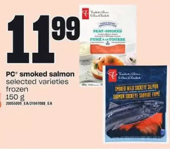 Loblaws Pc smoked salmon offer