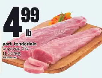 Zehrs Markets Pork tenderloin offer