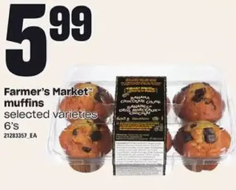 Zehrs Markets Farmer's market muffins offer