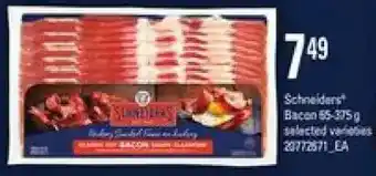 Zehrs Markets Schneiders bacon offer