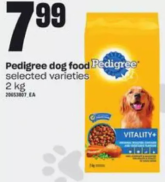 Zehrs Markets Pedigree dog food offer