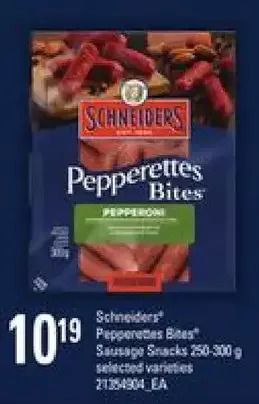 Zehrs Markets Schneiders pepperettes bites sausage snacks offer
