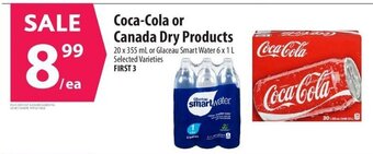 Co-op Coca-Cola Or Canada Dry Products offer