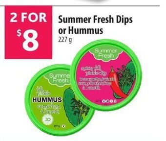 Co-op Summer Fresh Dips Or Hummus offer