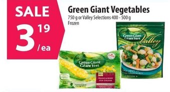 Co-op Green Giant Vegetables offer