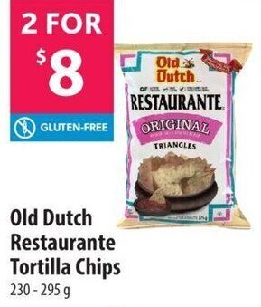 Co-op Old Dutch Restaurante Tortilla Chips offer