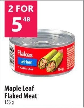 Co-op Maple Leaf Flaked Meat offer