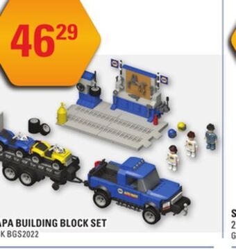 NAPA Auto Parts Napa building block set offer
