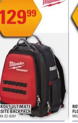 NAPA Auto Parts Milwaukee packout ultimate jobsite backpack offer