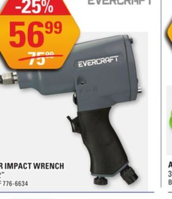 NAPA Auto Parts Evercraft air impact wrench offer