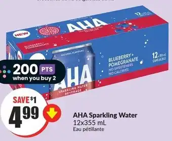 FreshCo AHA Sparkling Water 12 x 355 ml offer