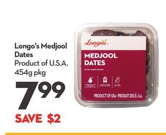 Longo's Longo's medjool dates offer