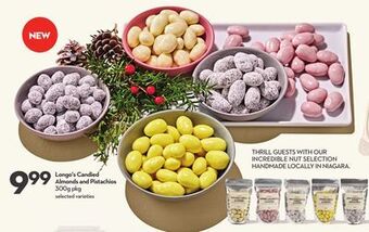 Longo's Longo's candied almonds and pistachios offer