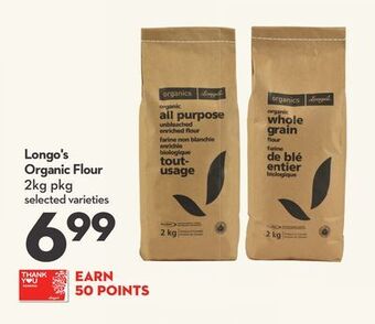 Longo's Longo's organic flour offer