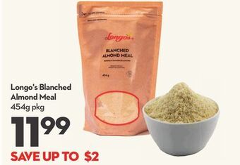 Longo's Longo's blanched almond meal offer