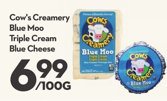 Longo's Cow's creamery blue moo triple cream blue cheese offer