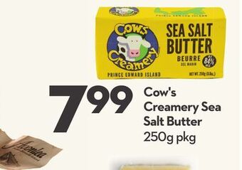 Longo's Cow's creamery sea salt butter offer