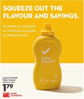 Longo's Longo's essentials yellow mustard offer