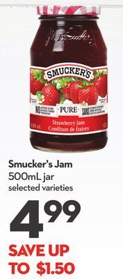 Longo's Smucker's jam offer