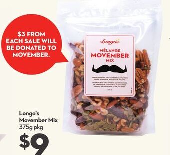 Longo's Longo's movember mix offer