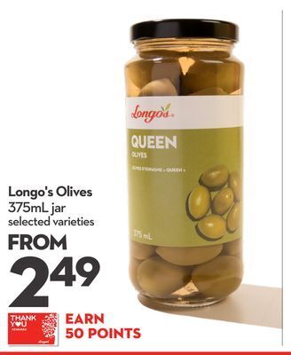 Longo's Longo's olives offer