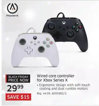 The Source Powera wired core controller for xbox series x offer