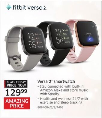 The Source Fitbit versa 2 smartwatch offer