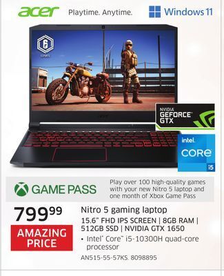 The Source Acer nitro 5 gaming laptop offer