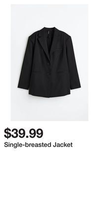 H&M Single-breasted jacket offer