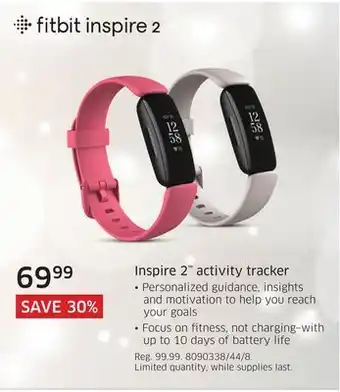 The Source Fitbit inspire 2 activity tracker offer