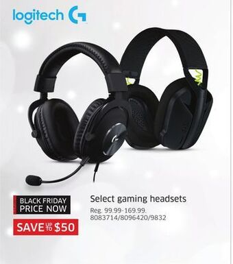 The Source Logitech select gaming headsets offer