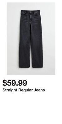 H&M Straight regular jeans offer