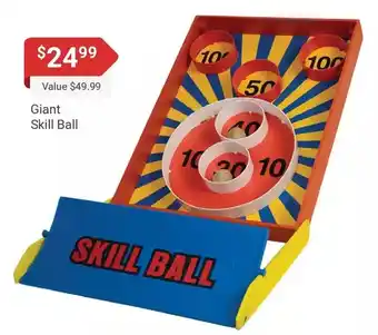 Giant skill ball