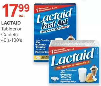 Guardian Pharmacy Lactaid tablets or caplets offer