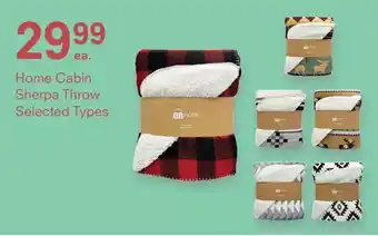 Guardian Pharmacy Home cabin sherpa throw offer