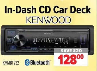 2001 Audio Video Kenwood in-dash cd car deck offer
