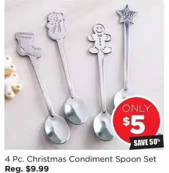 Kitchen Stuff Plus Christmas condiment spoon set offer