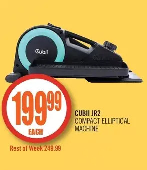 Shoppers Drug Mart Cubii jr2 compact elliptical machine offer