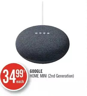 Shoppers Drug Mart Google home mini (2nd generation) offer