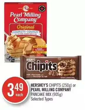 Shoppers Drug Mart Hershey's chipts or pearl milling company pancake mix offer